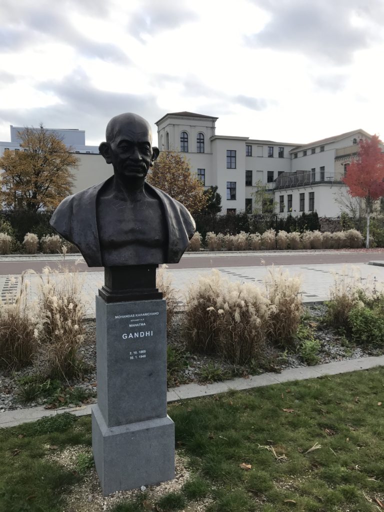Darstellung Mahatma Gandhi